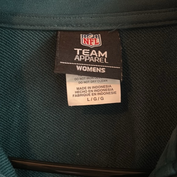 Philadelphia Eagles NFL Team Apparel Women's Green Jacket - Picture 2 of 5